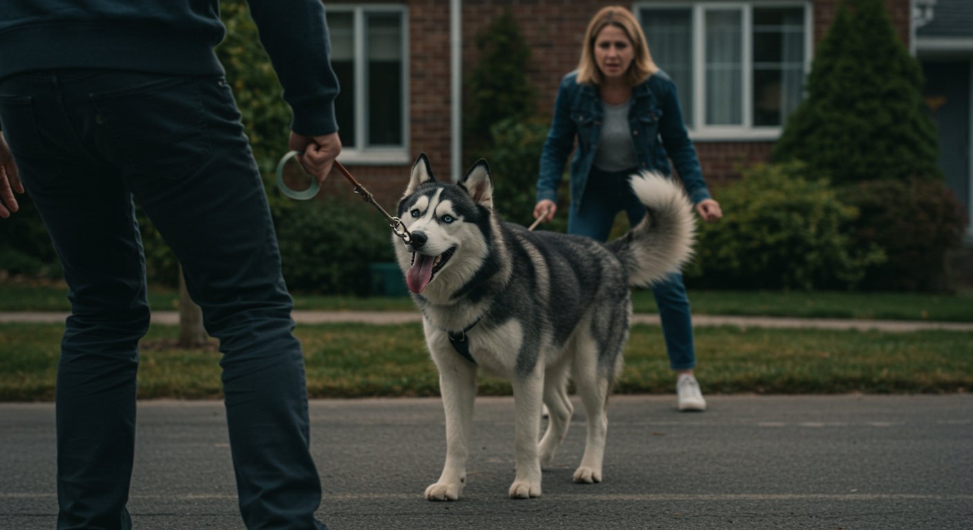 AITA for refusing to walk my neighbour’s Husky because he always drags me — even though they treat it like a human child?