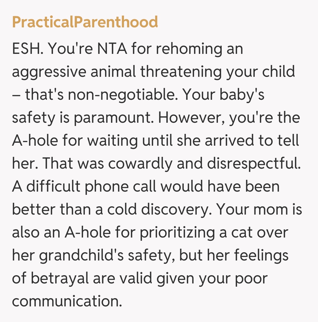 Comentariu de la PracticalParenthood