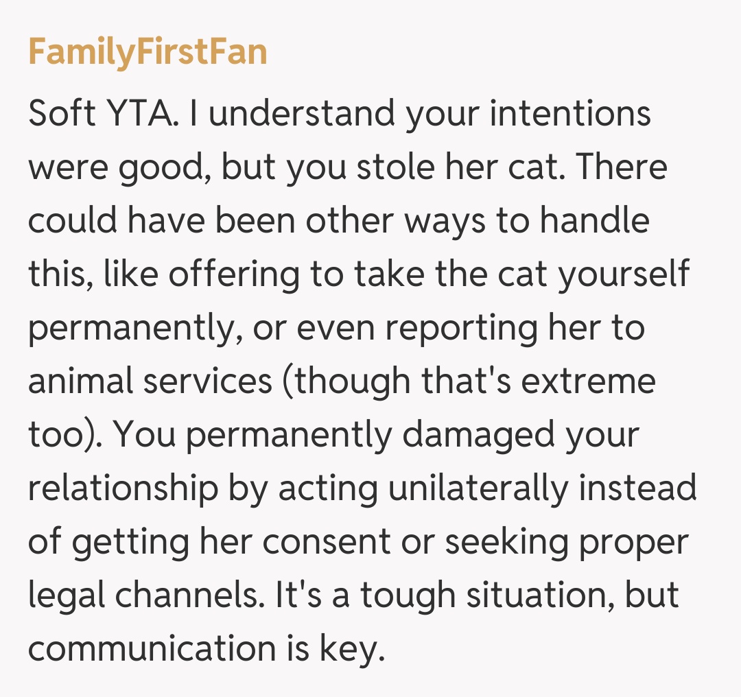 Comentariu de la FamilyFirstFan