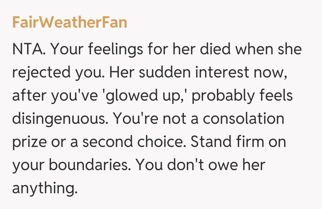 Comentariu de la FairWeatherFan