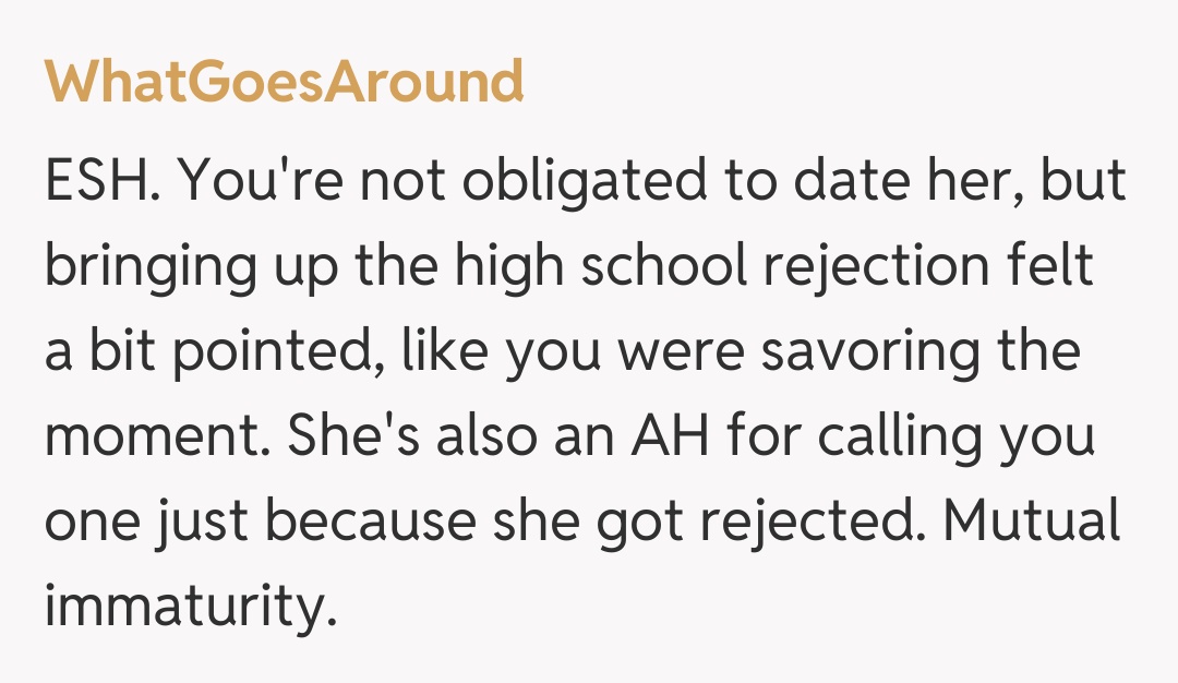 Comentariu de la WhatGoesAround