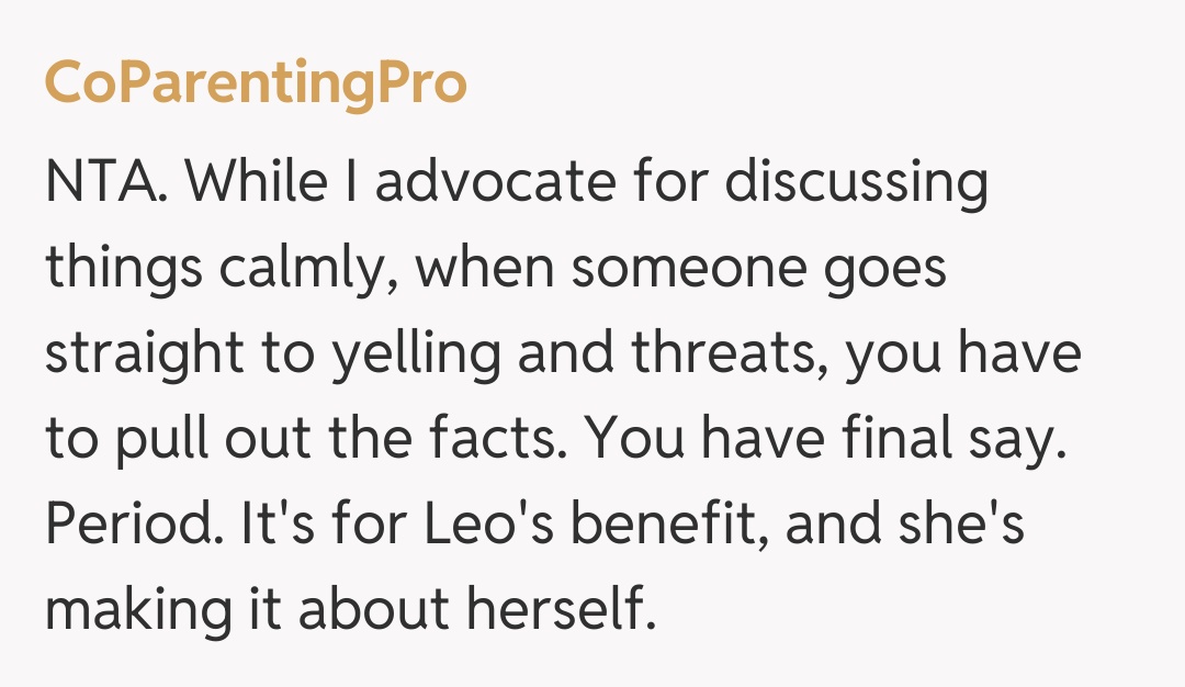 Comentariu de la CoParentingPro