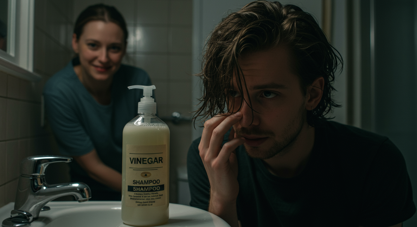 AITA for replacing my expensive shampoo and body wash with vinegar after my roommate kept using them and denying it?