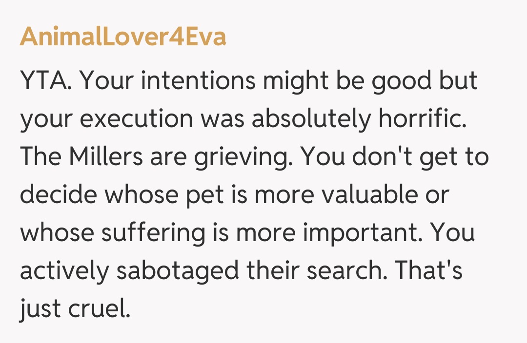 Comentariu de la AnimalLover4Eva