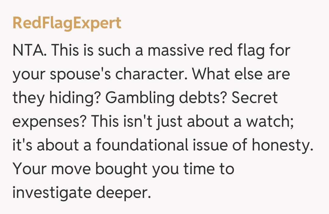Comentariu de la RedFlagExpert