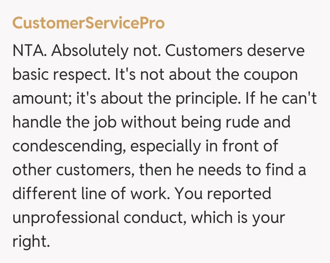 Comentariu de la CustomerServicePro