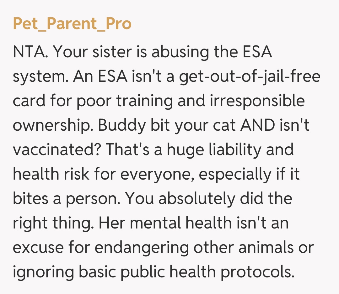 Comentariu de la Pet_Parent_Pro