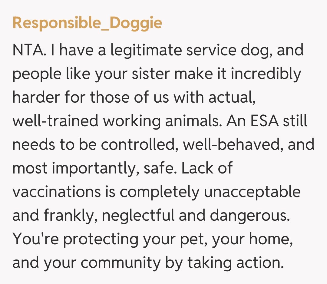 Comentariu de la Responsible_Doggie