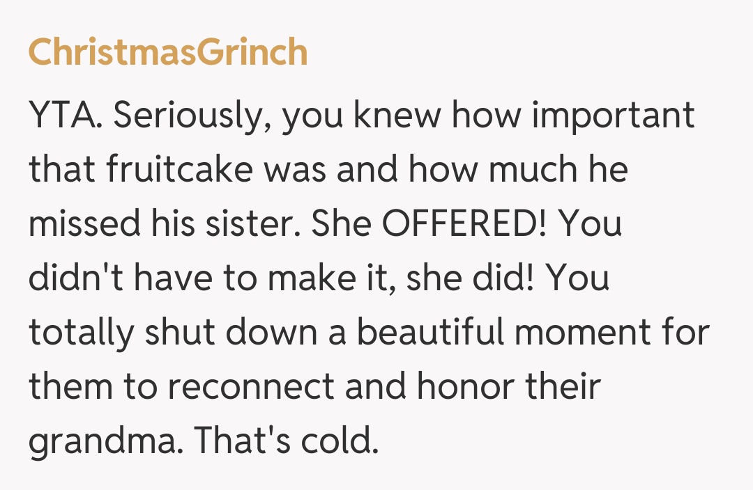 Comentariu de la ChristmasGrinch