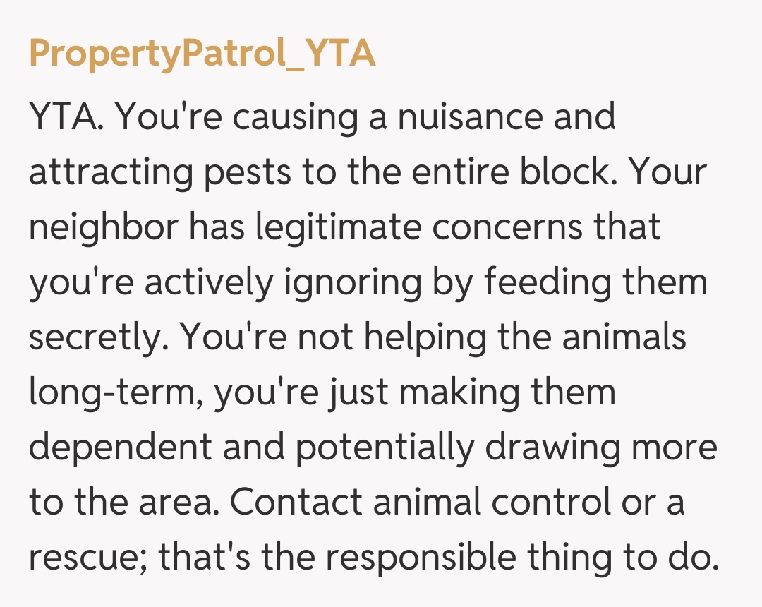 Comentariu de la PropertyPatrol_YTA
