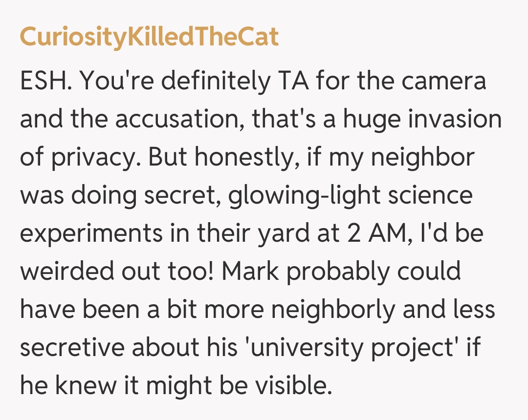 Comentariu de la CuriosityKilledTheCat