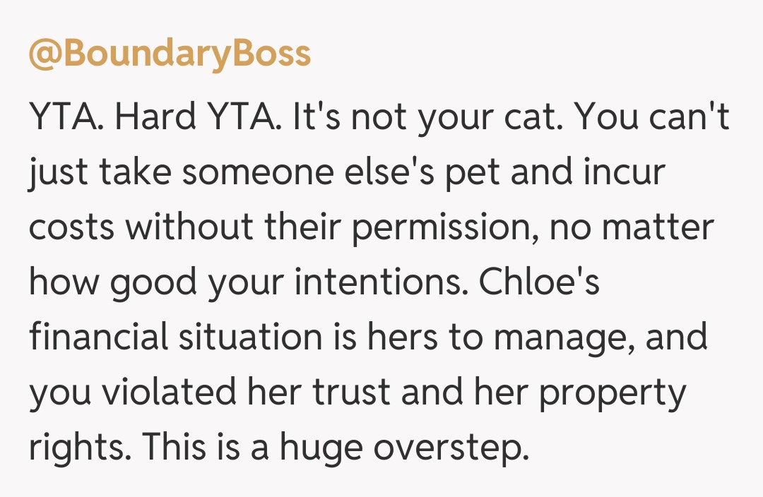 Comentariu de la @BoundaryBoss