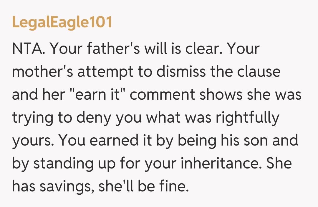 Comentariu de la LegalEagle101