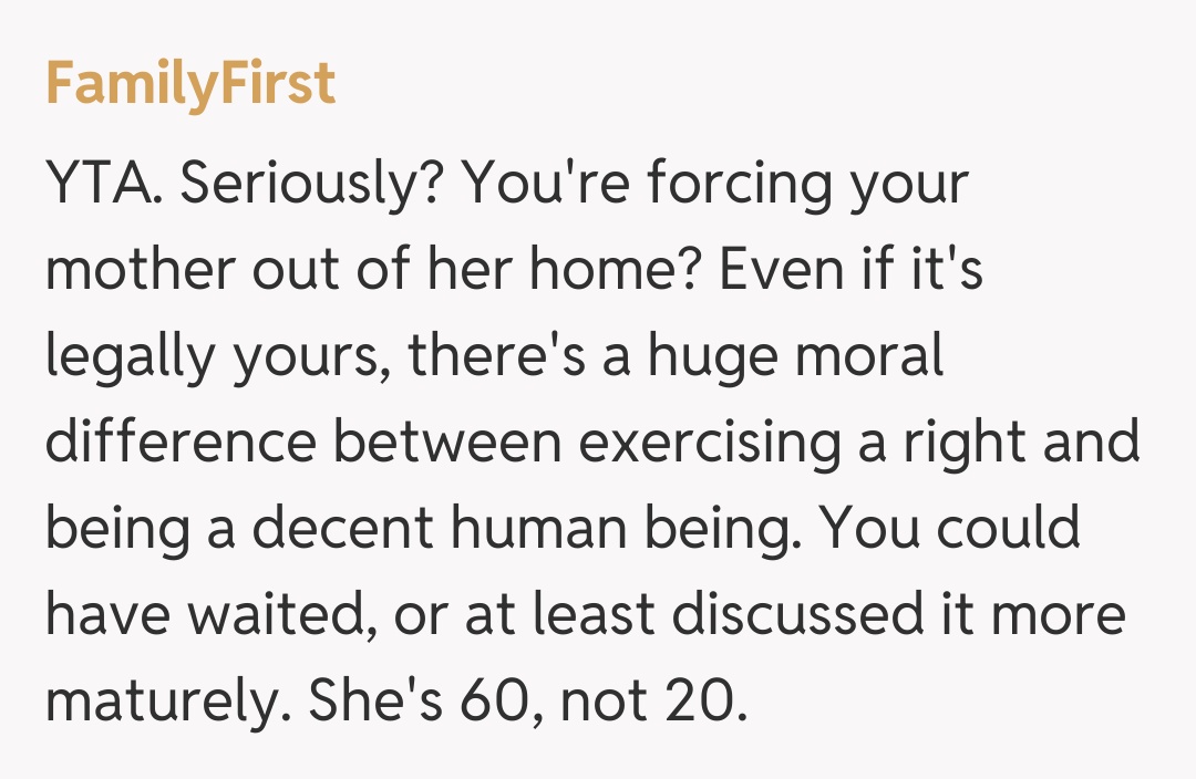 Comentariu de la FamilyFirst