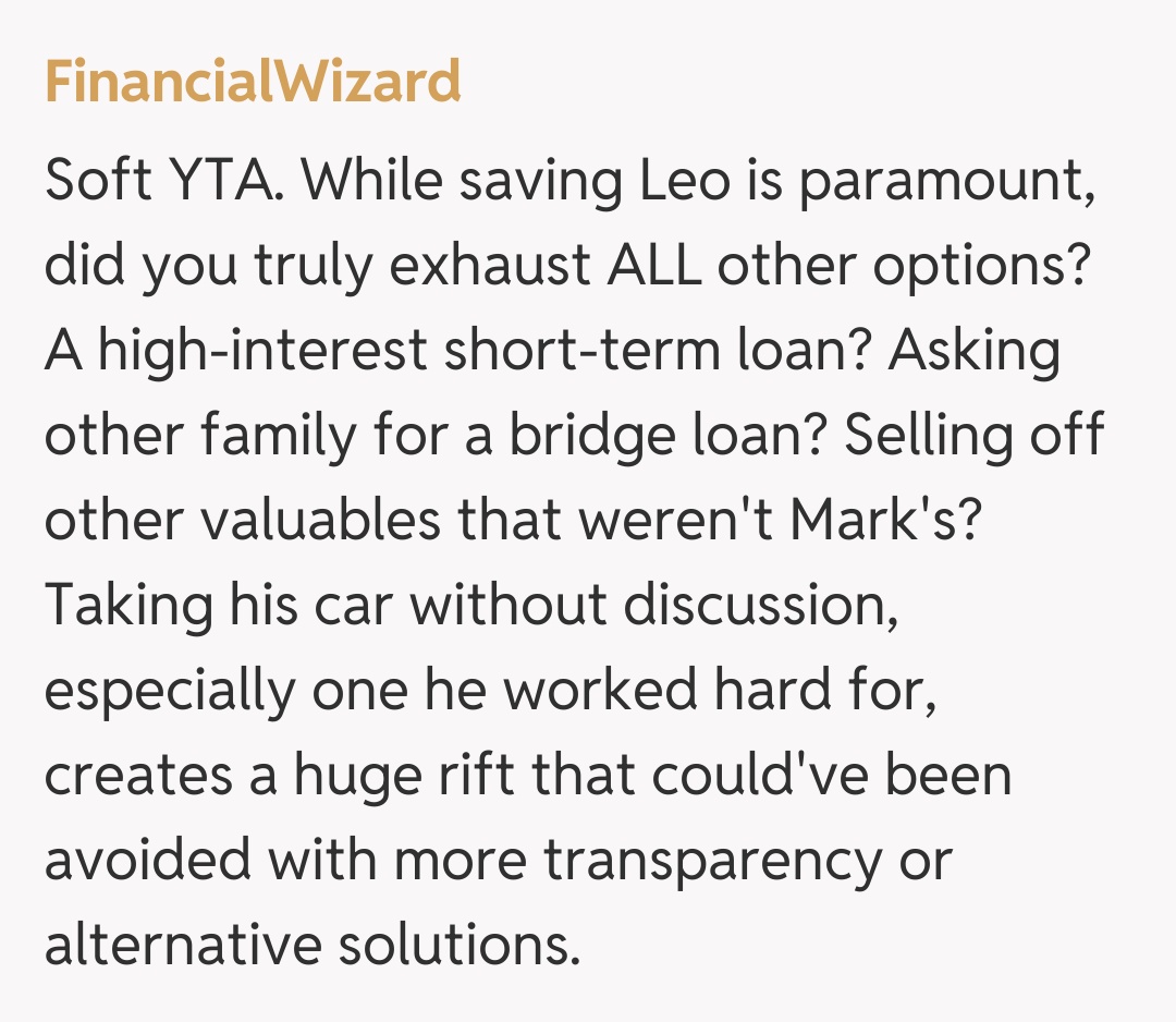 Comentariu de la FinancialWizard
