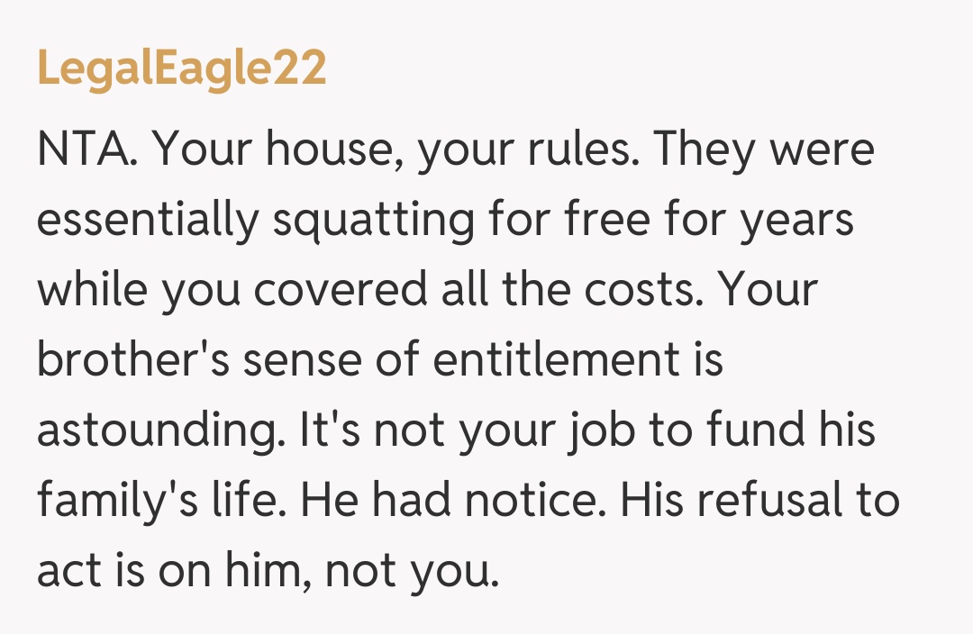 Comentariu de la LegalEagle22