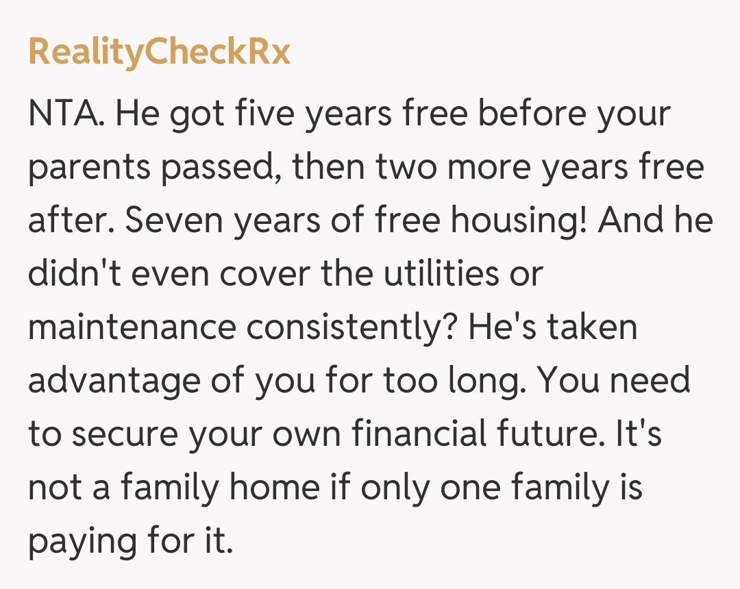 Comentariu de la RealityCheckRx