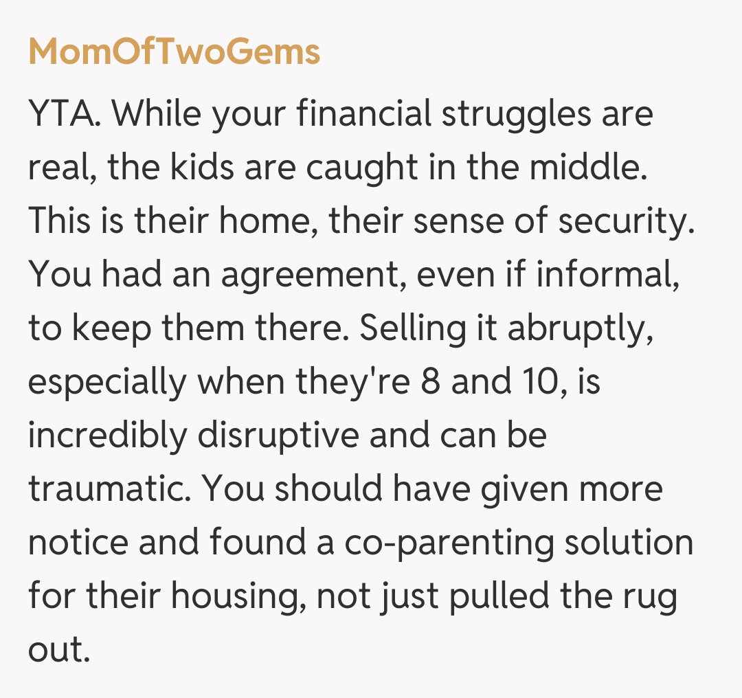 Comentariu de la MomOfTwoGems
