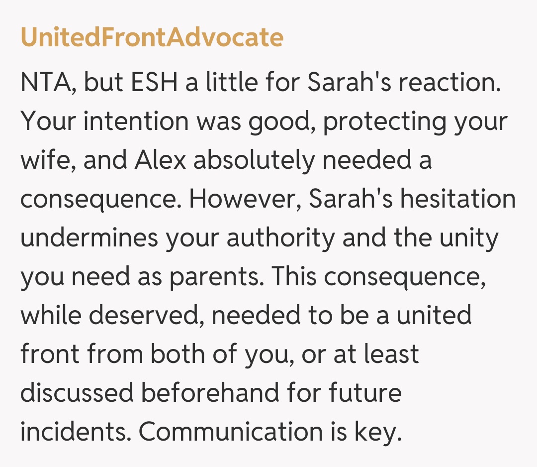 Comentariu de la UnitedFrontAdvocate