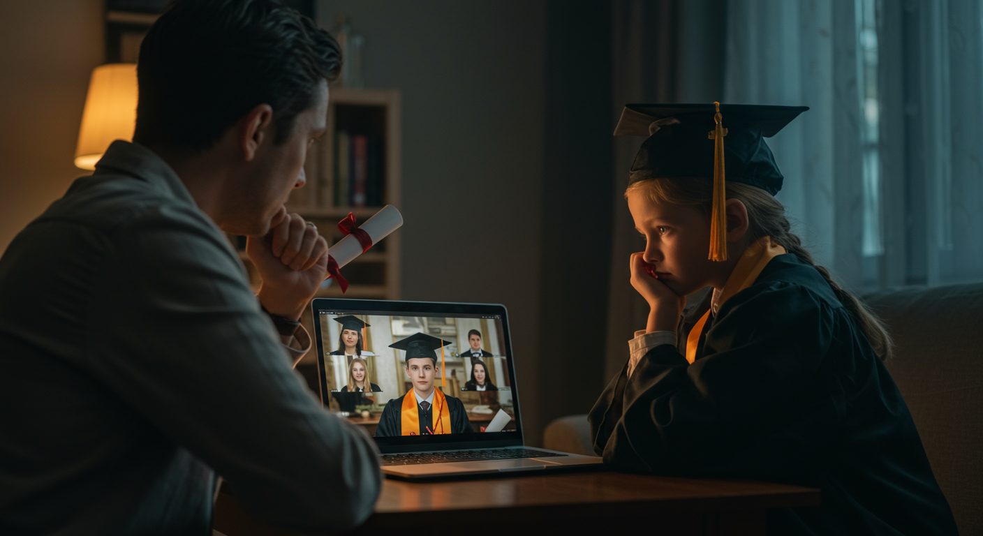 AITA for skipping my kid's virtual graduation because I think it devalues real achievement?
