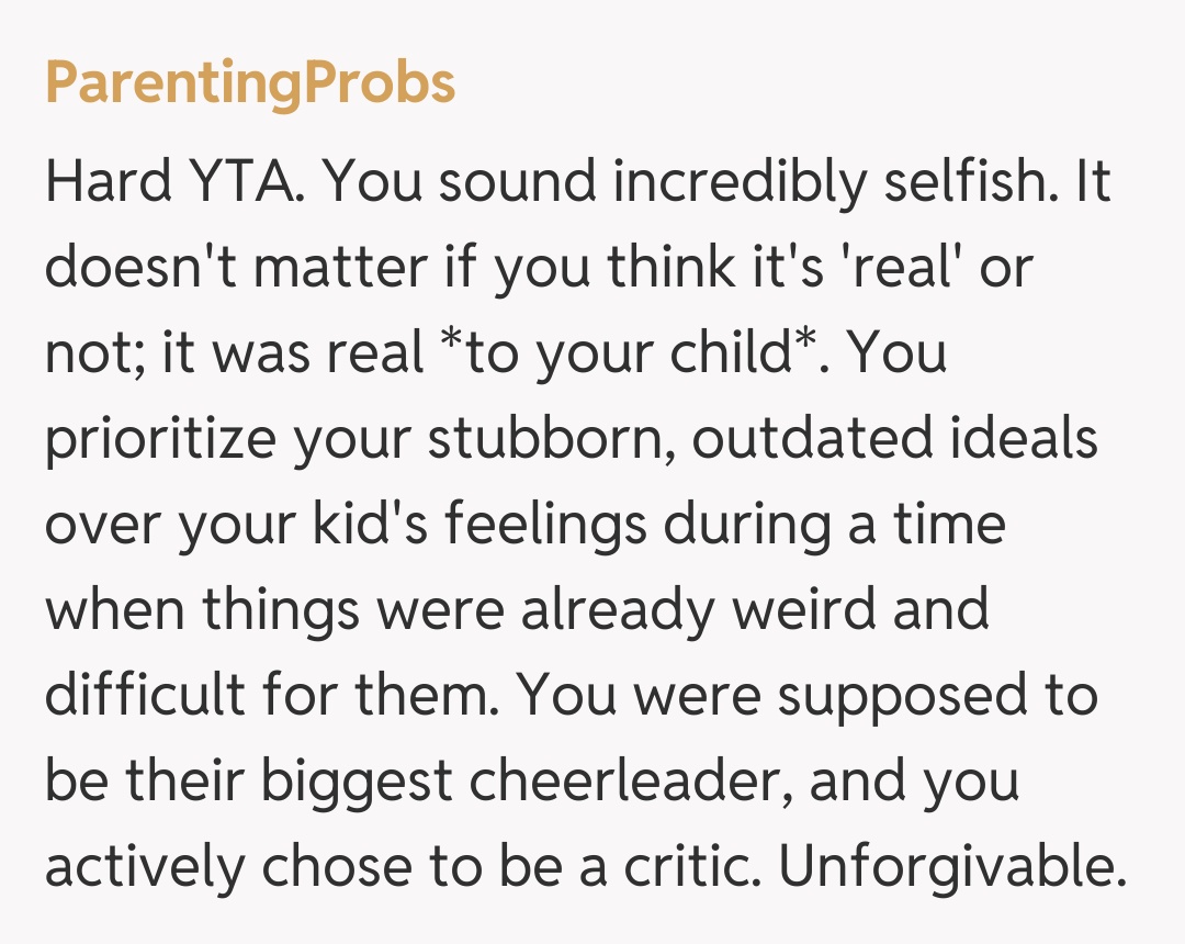 Comentariu de la ParentingProbs