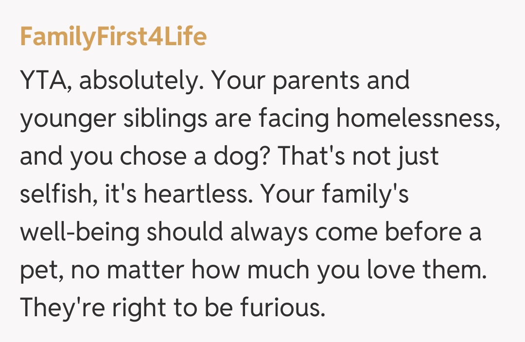 Comentariu de la FamilyFirst4Life