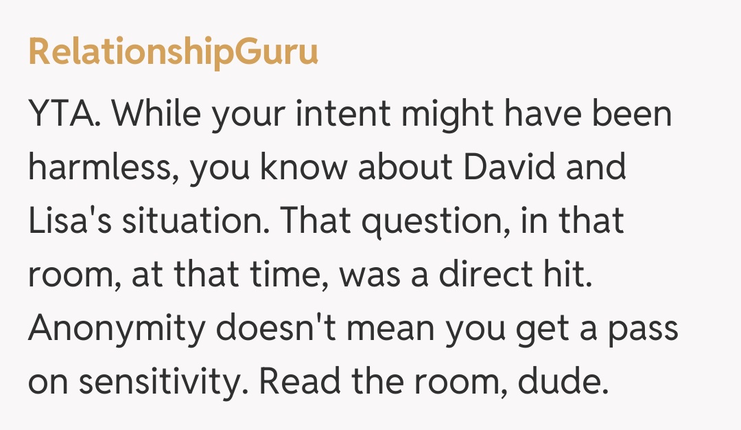 Comentariu de la RelationshipGuru