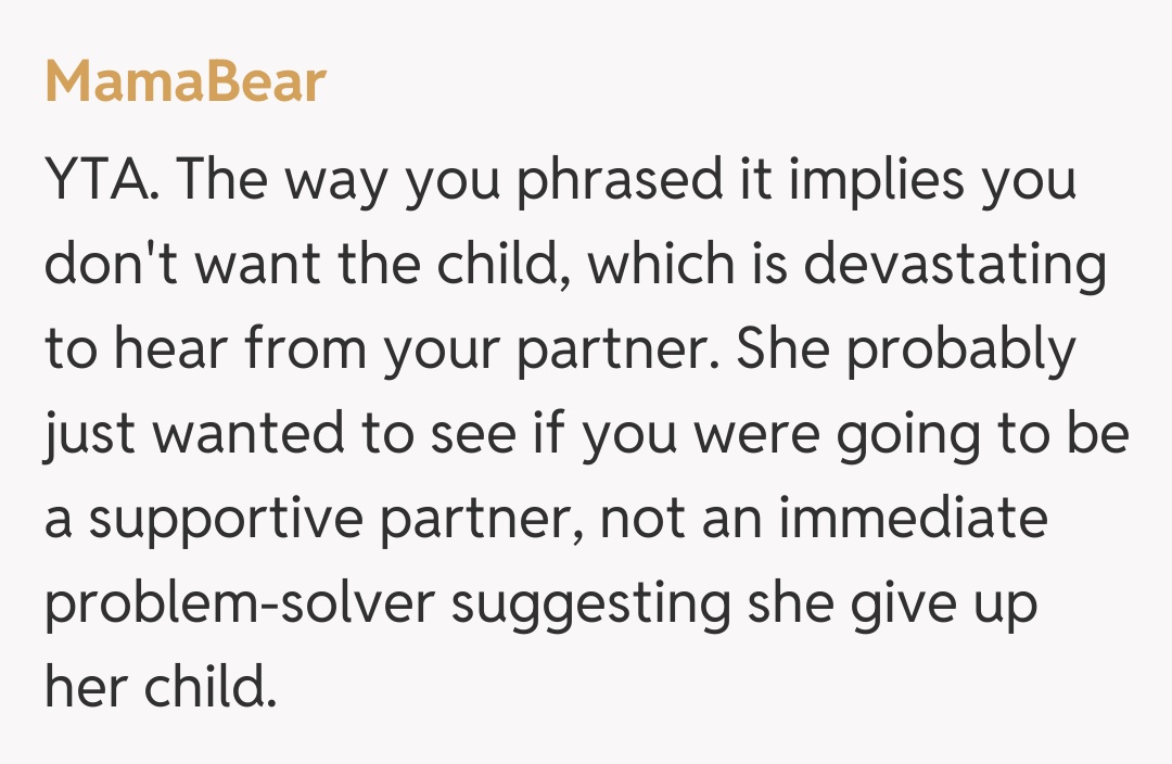 Comentariu de la MamaBear