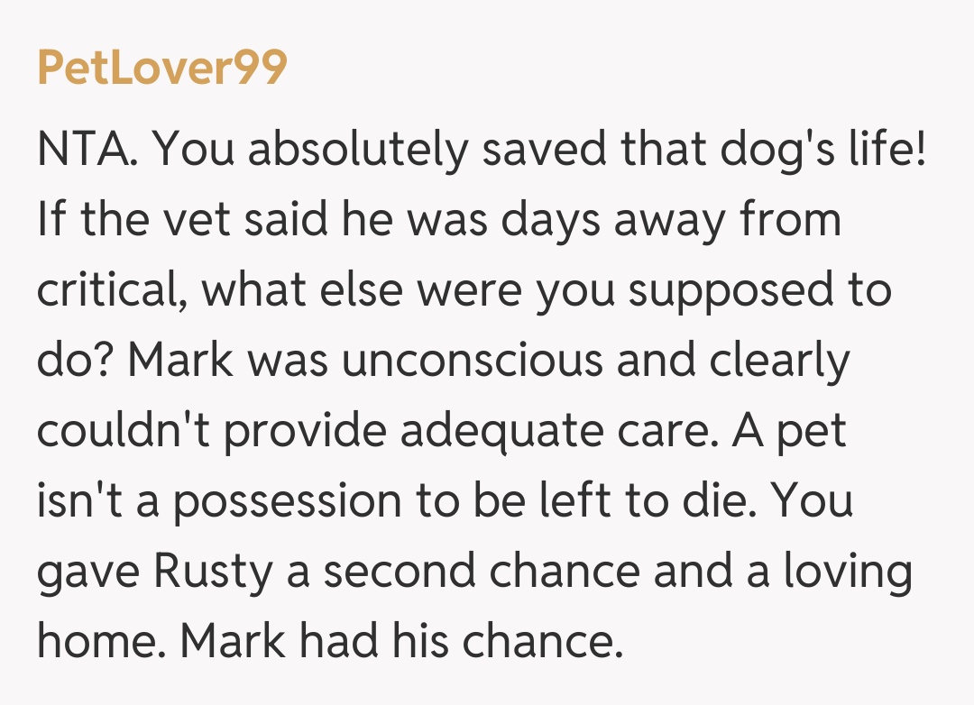 Comentariu de la PetLover99