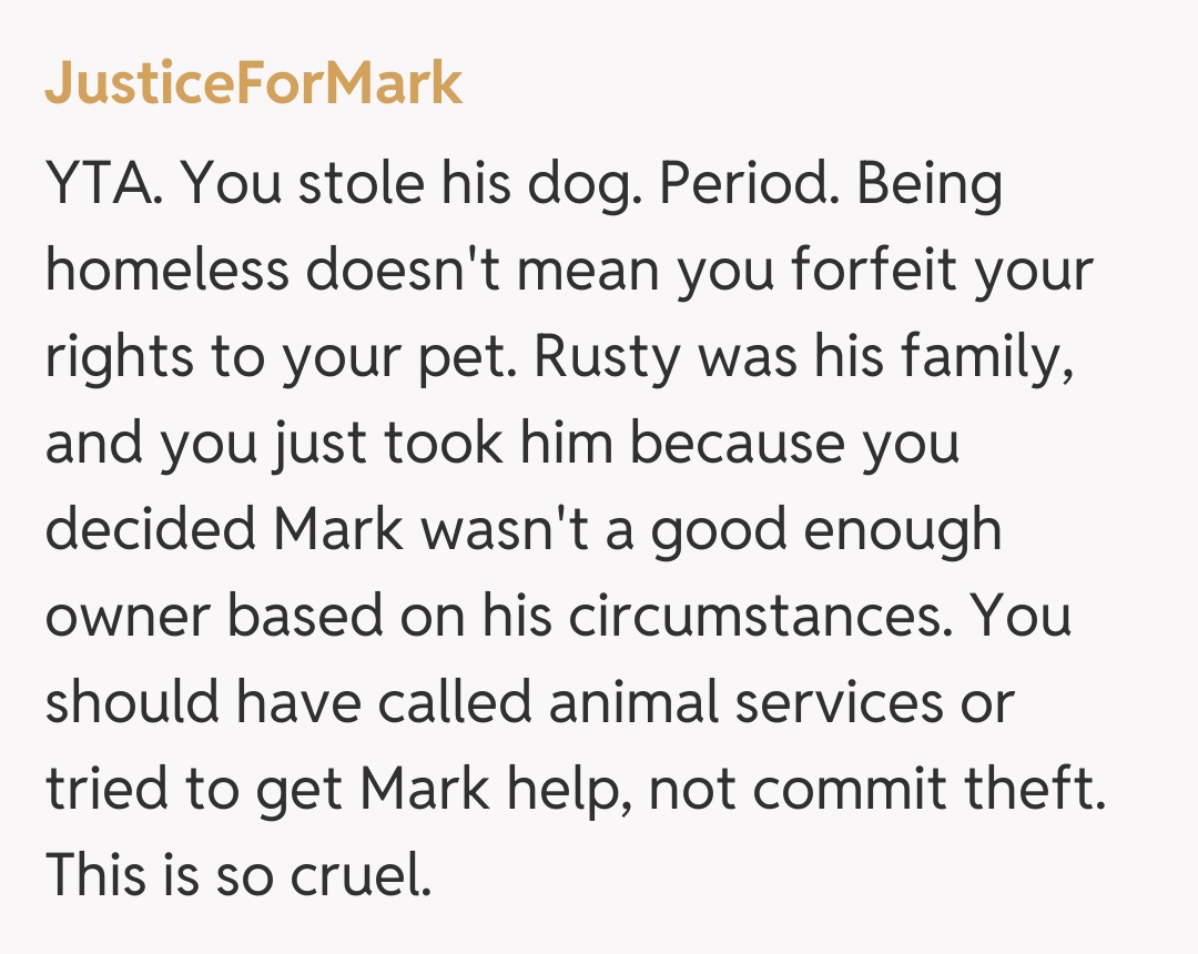 Comentariu de la JusticeForMark