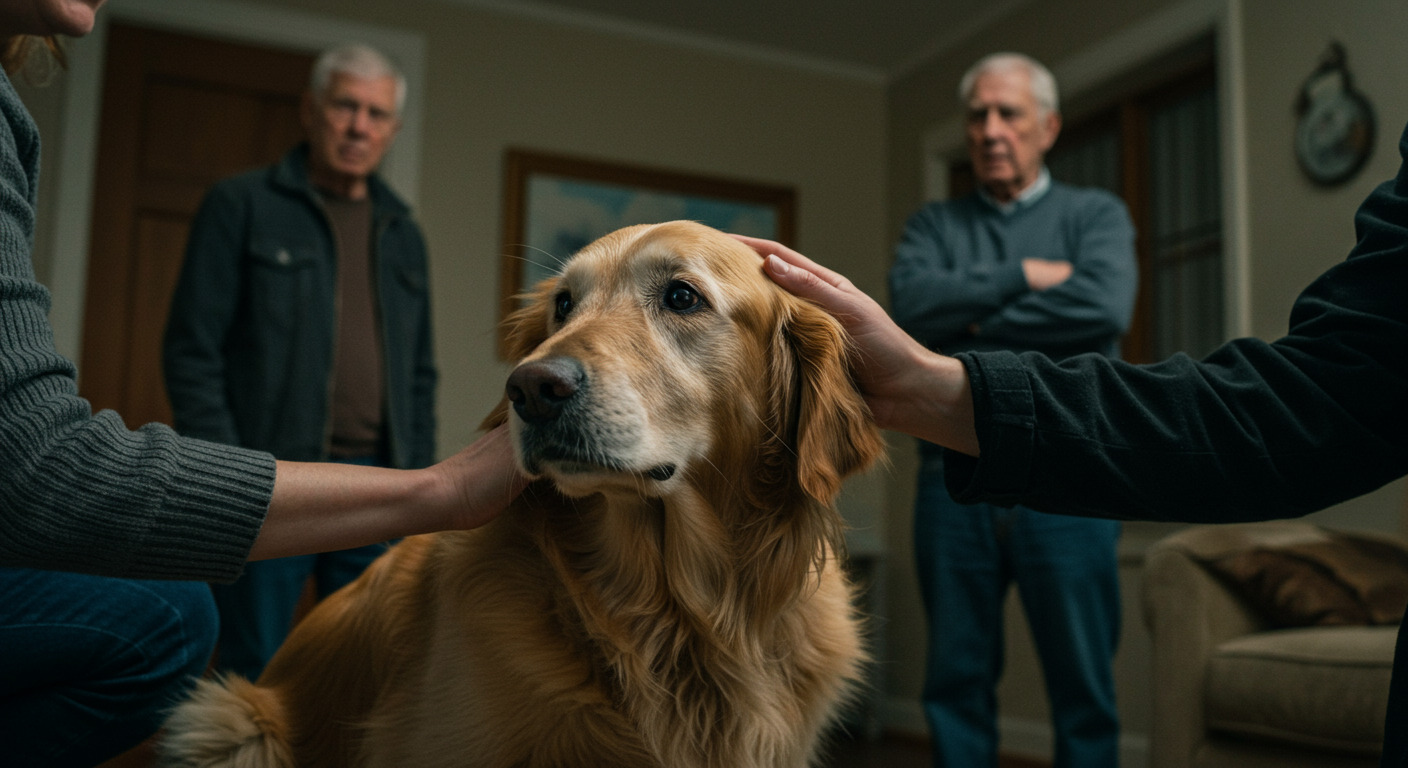 AITA for taking my parents’ old dog to the vet and finding out he’s sick — now they’re mad I ‘made them worry’?