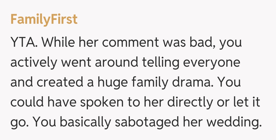 Comentariu de la FamilyFirst