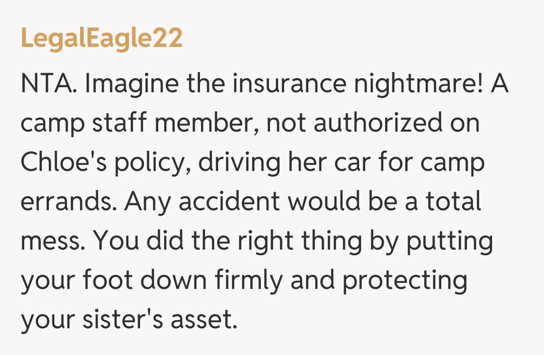 Comentariu de la LegalEagle22