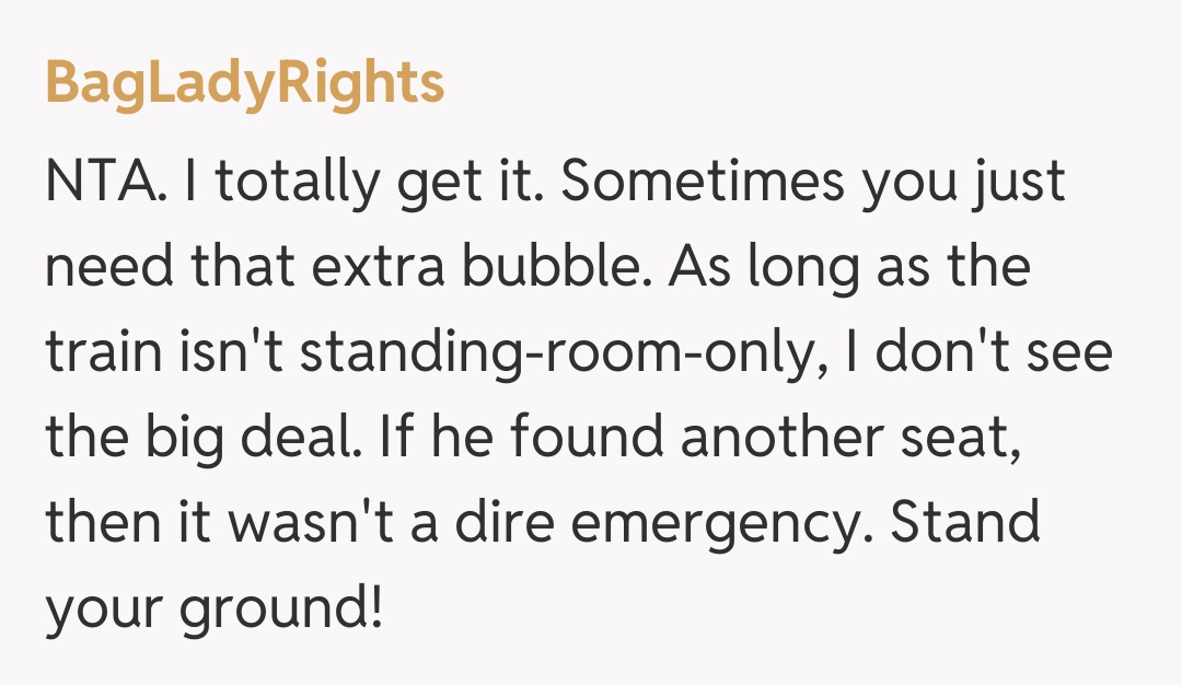 Comentariu de la BagLadyRights