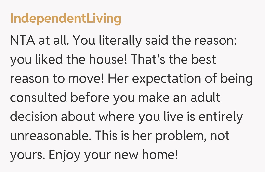 Comentariu de la IndependentLiving