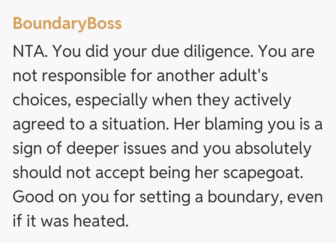 Comentariu de la BoundaryBoss