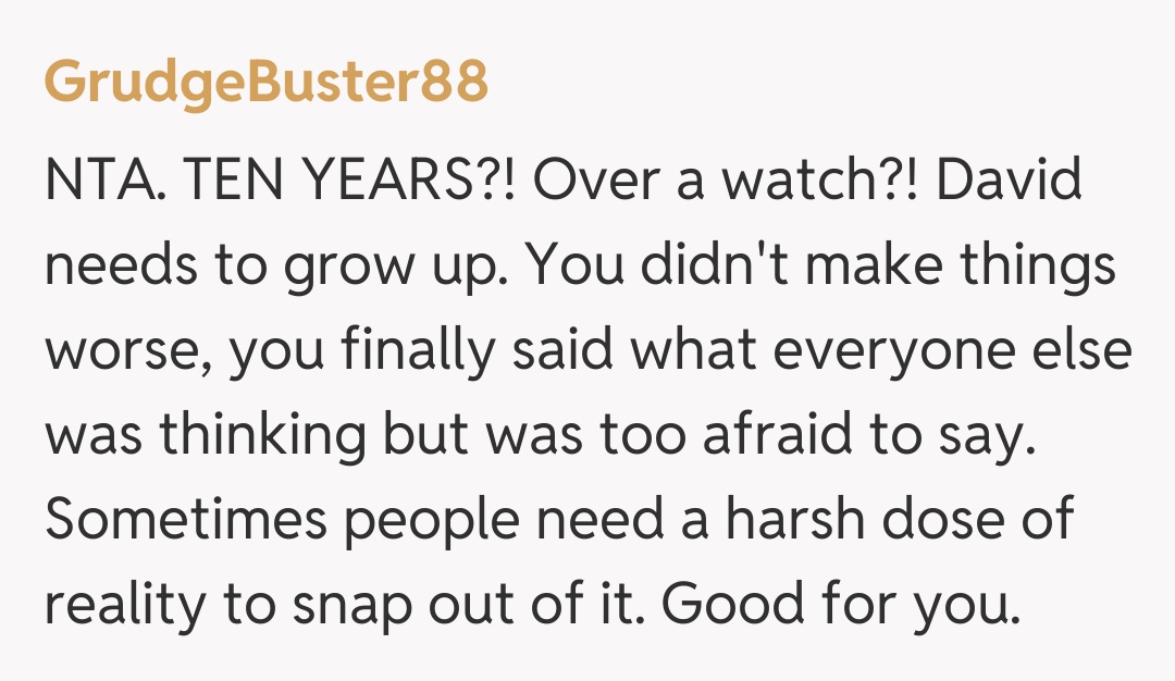 Comentariu de la GrudgeBuster88