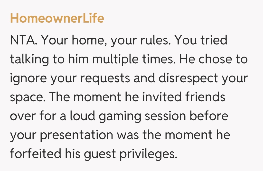 Comentariu de la HomeownerLife