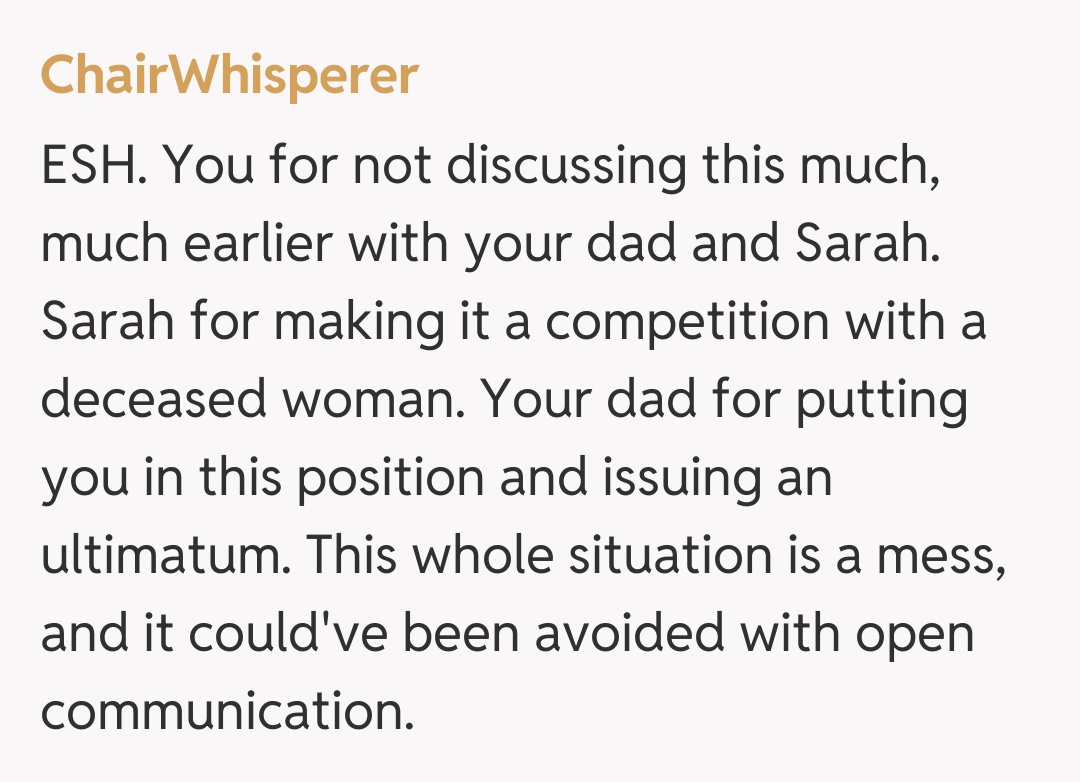 Comentariu de la ChairWhisperer