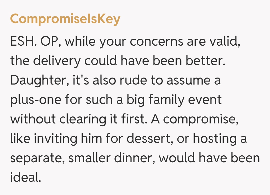 Comentariu de la CompromiseIsKey