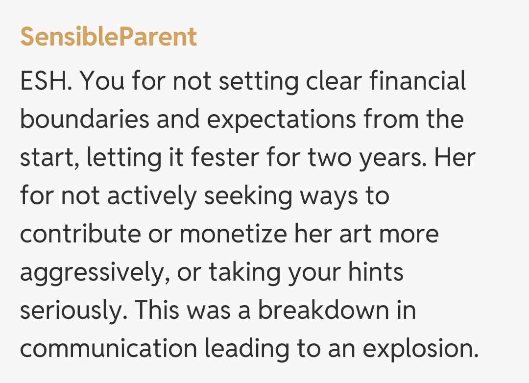 Comentariu de la SensibleParent