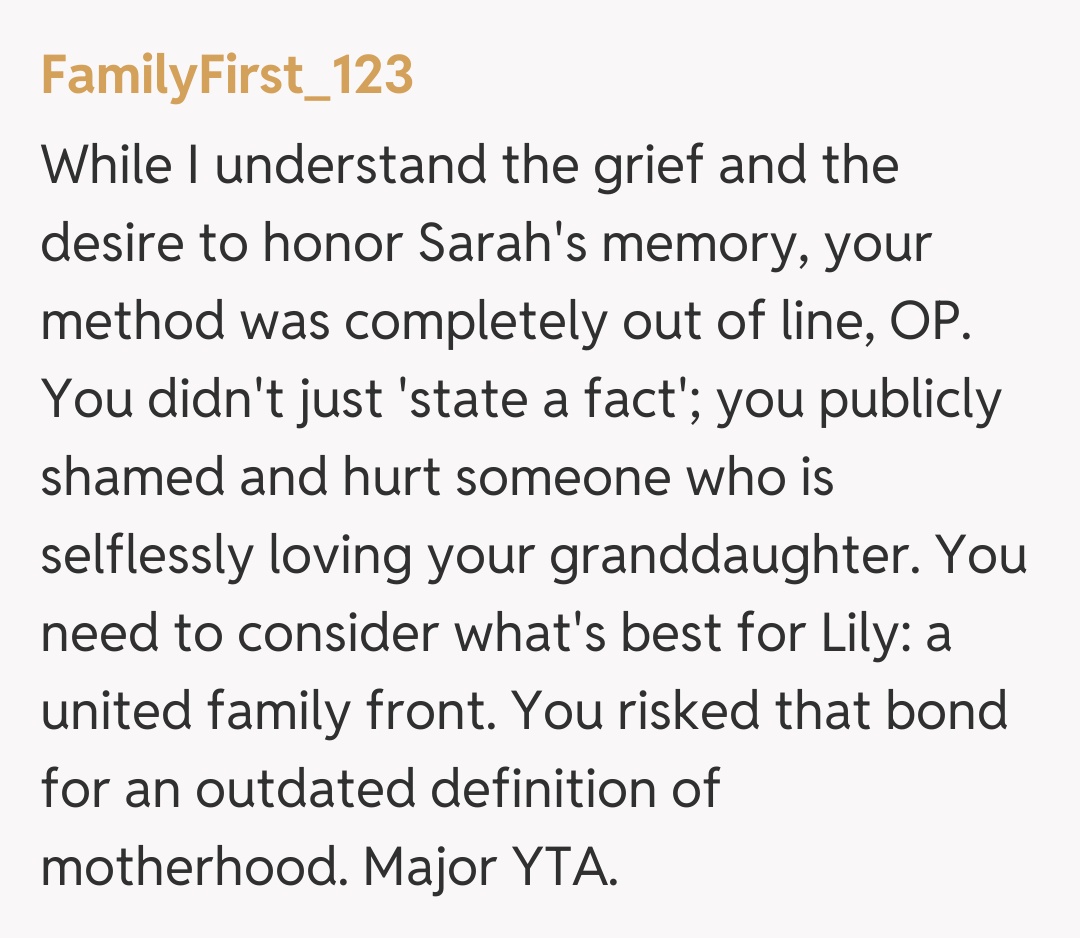 Comentariu de la FamilyFirst_123