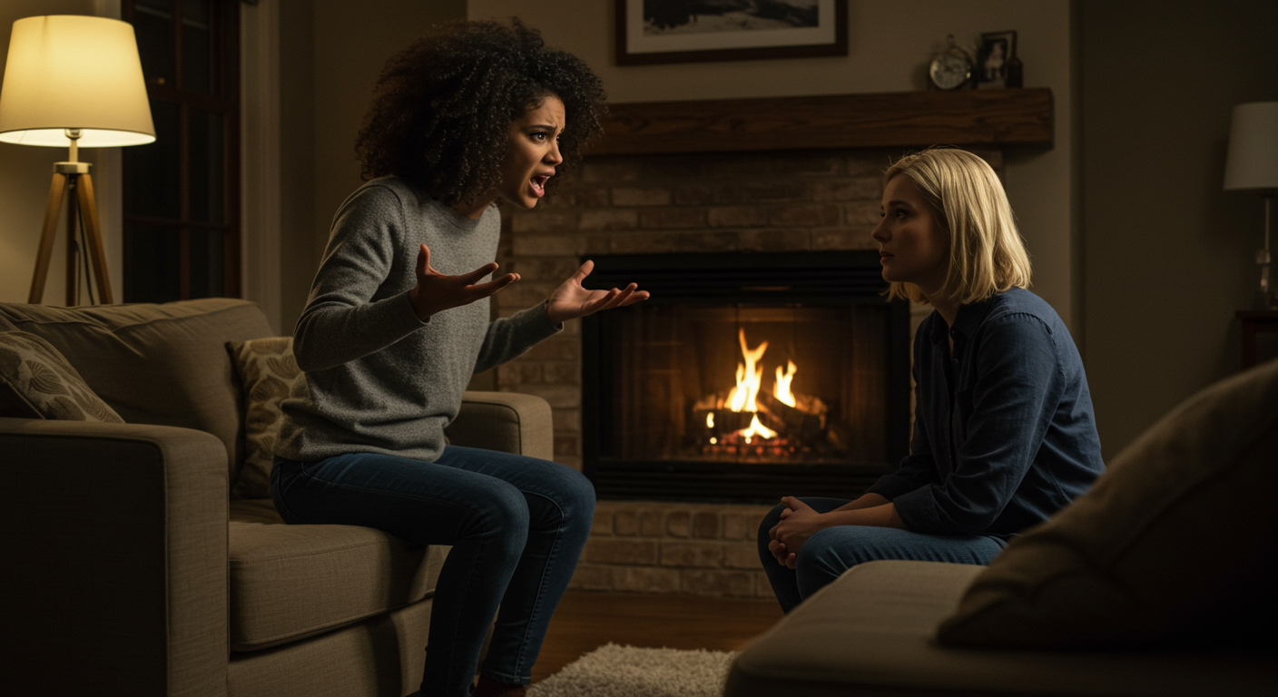 AITA for telling my friend she can't be mad at her husband for not being a mind reader?