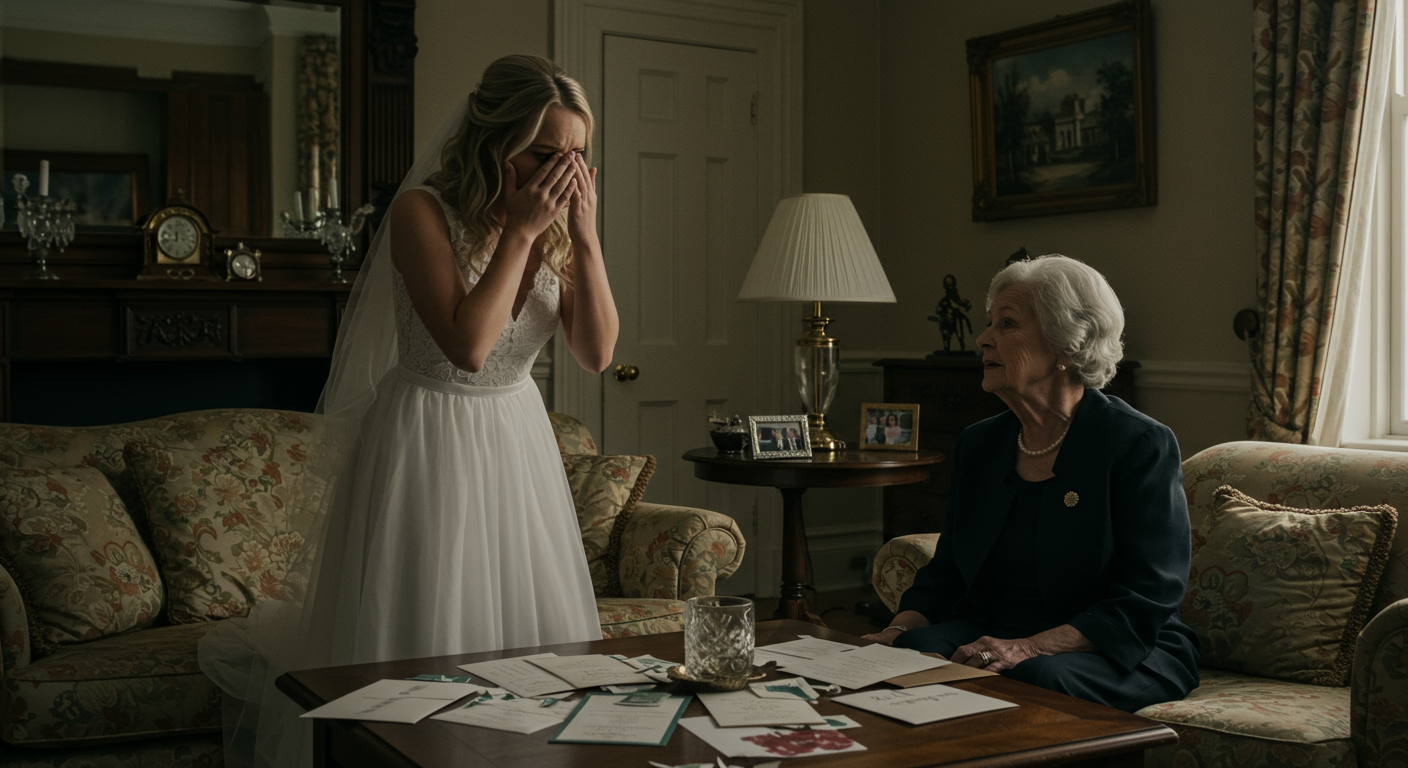 AITA for telling my grandma she’s not welcome at my wedding after she told my fiancé’s family I “can’t have kids”?