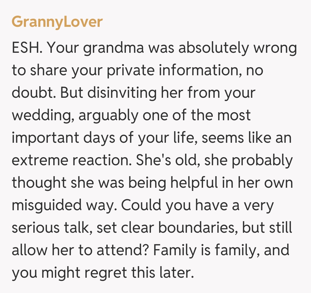 Comentariu de la GrannyLover