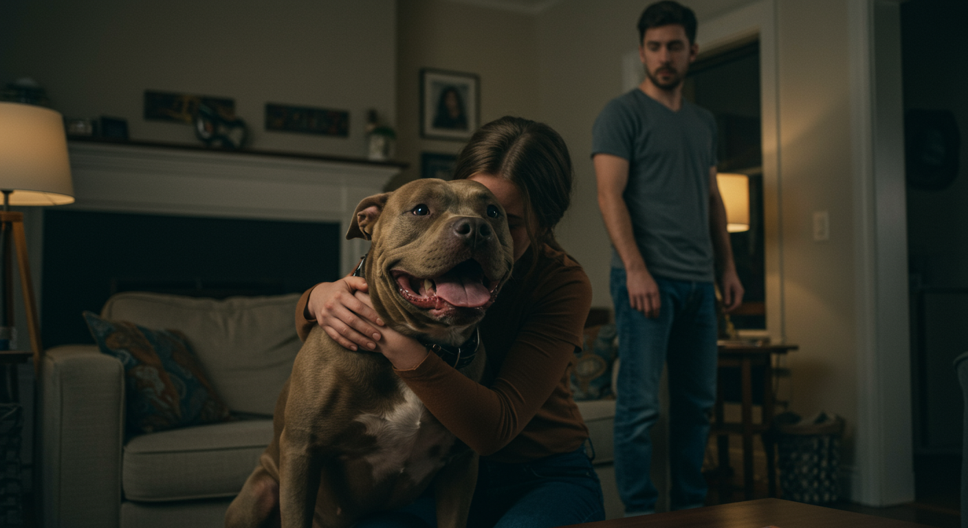 AITA for telling my husband I love our rescue pit bull more than him — and meaning it?