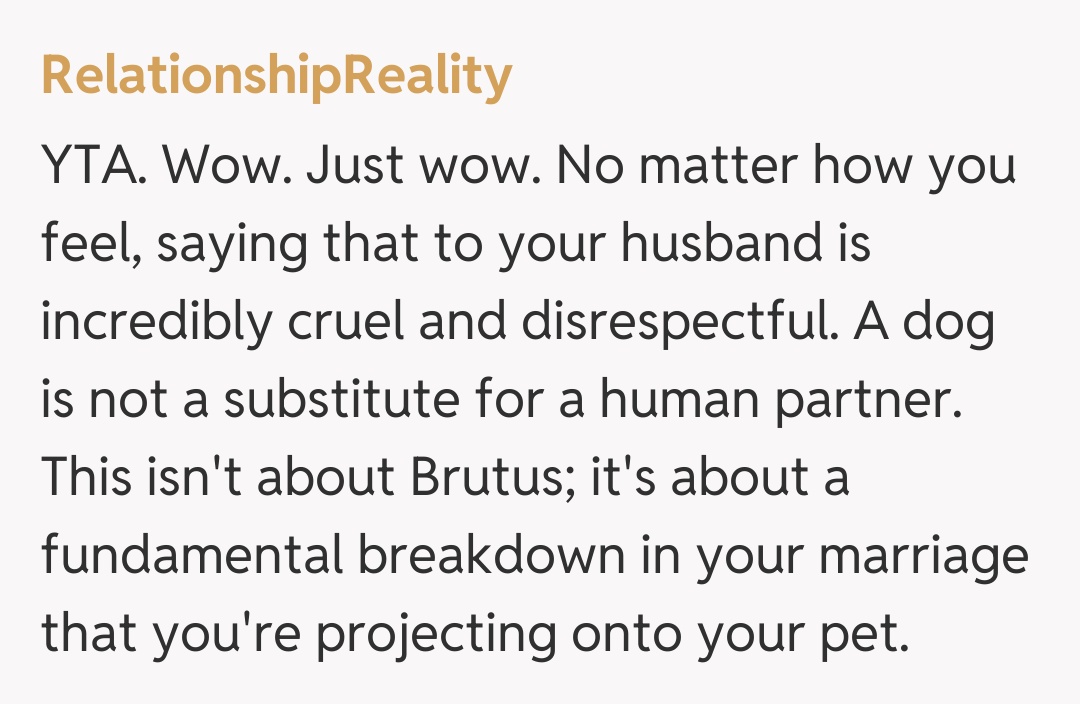 Comentariu de la RelationshipReality