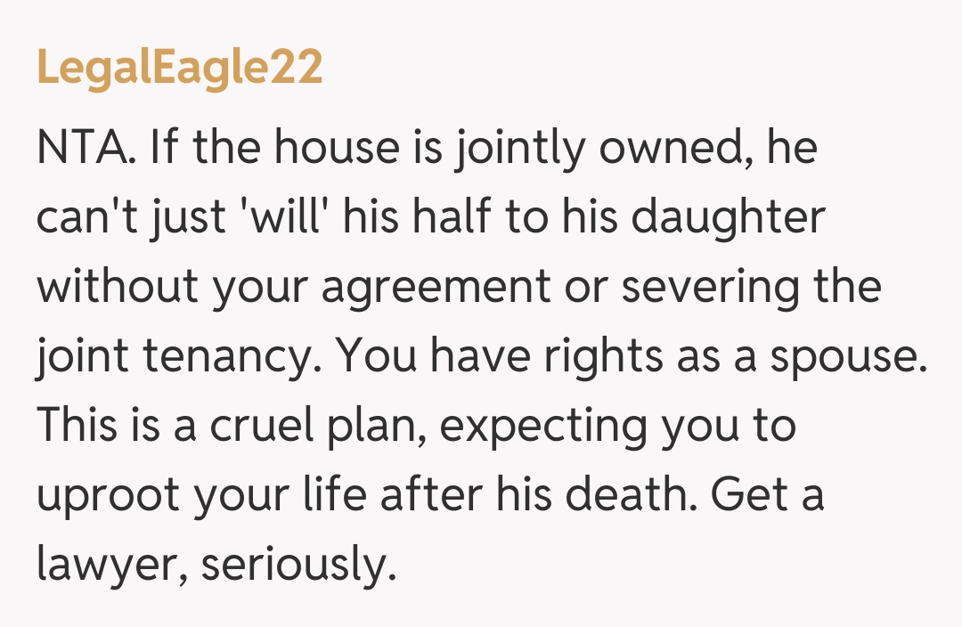 Comentariu de la LegalEagle22