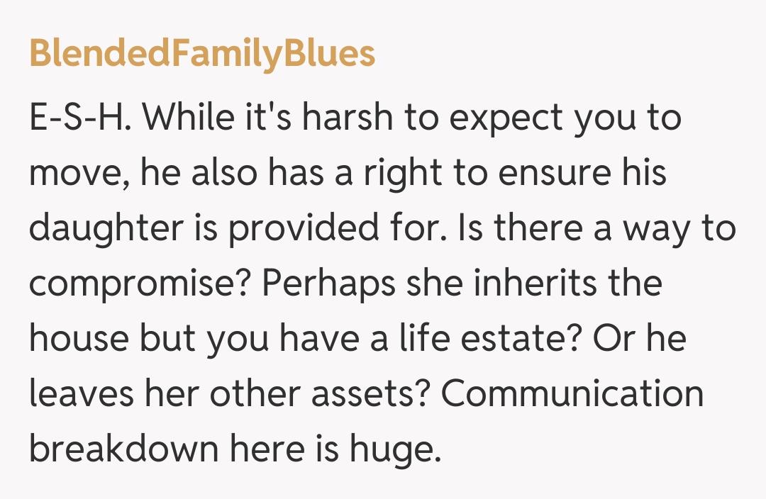 Comentariu de la BlendedFamilyBlues