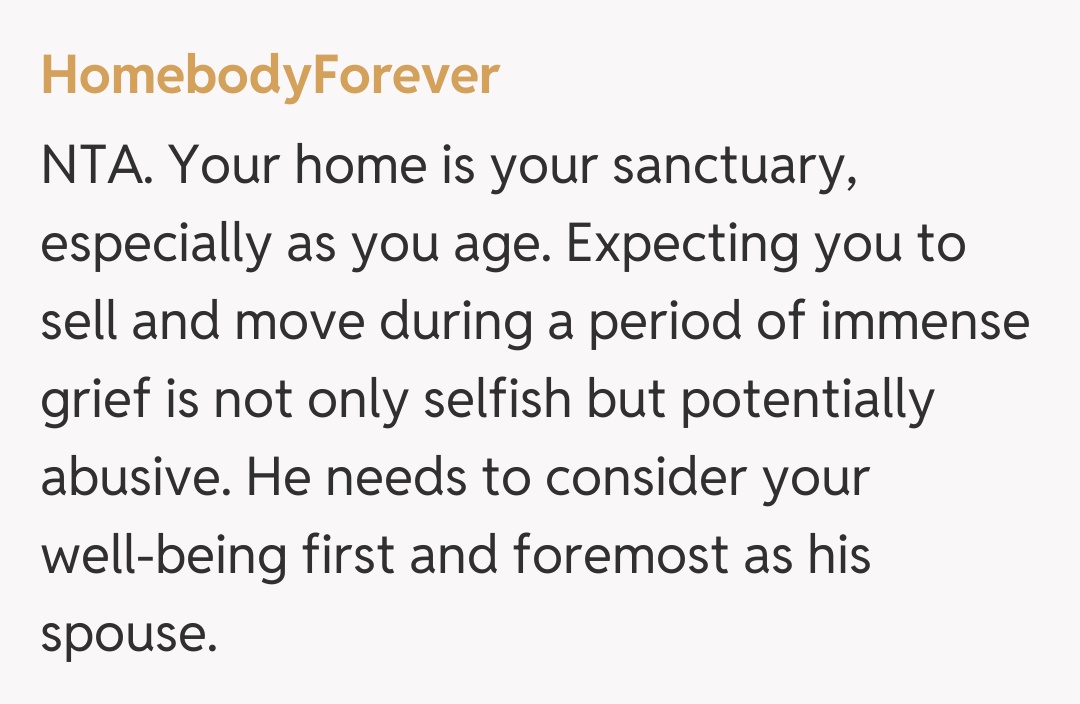 Comentariu de la HomebodyForever